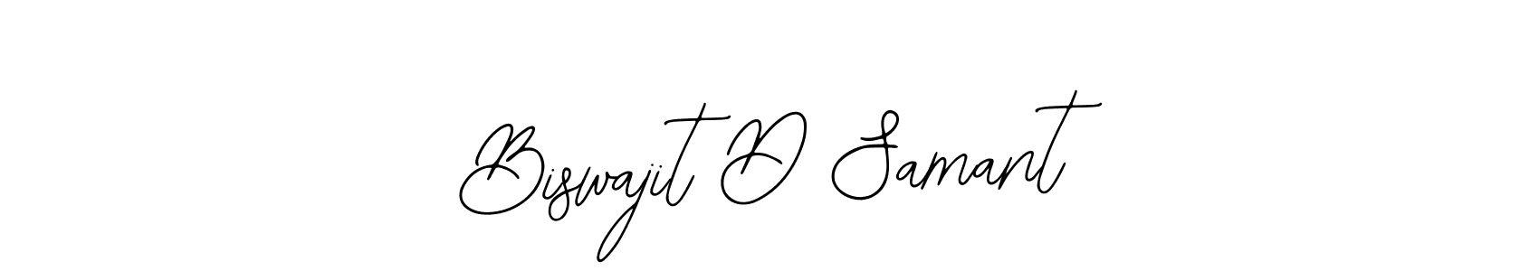 Make a beautiful signature design for name Biswajit D Samant. Use this online signature maker to create a handwritten signature for free. Biswajit D Samant signature style 12 images and pictures png