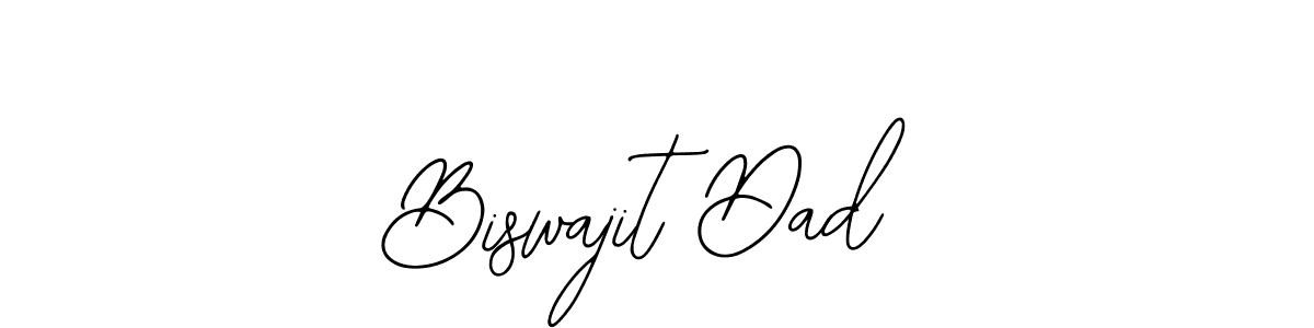 The best way (Bearetta-2O07w) to make a short signature is to pick only two or three words in your name. The name Biswajit Dad include a total of six letters. For converting this name. Biswajit Dad signature style 12 images and pictures png