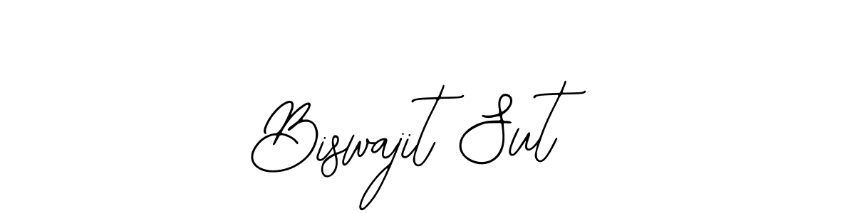 You should practise on your own different ways (Bearetta-2O07w) to write your name (Biswajit Sut) in signature. don't let someone else do it for you. Biswajit Sut signature style 12 images and pictures png