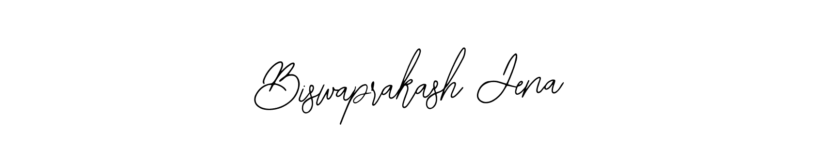Create a beautiful signature design for name Biswaprakash Jena. With this signature (Bearetta-2O07w) fonts, you can make a handwritten signature for free. Biswaprakash Jena signature style 12 images and pictures png