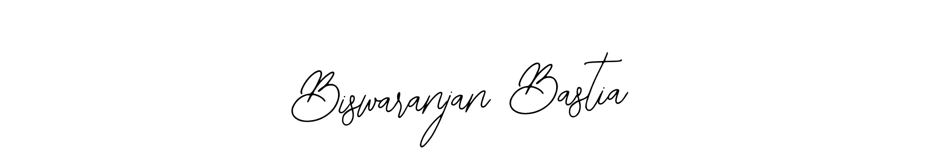 How to make Biswaranjan Bastia name signature. Use Bearetta-2O07w style for creating short signs online. This is the latest handwritten sign. Biswaranjan Bastia signature style 12 images and pictures png