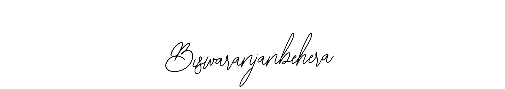 The best way (Bearetta-2O07w) to make a short signature is to pick only two or three words in your name. The name Biswaranjanbehera include a total of six letters. For converting this name. Biswaranjanbehera signature style 12 images and pictures png