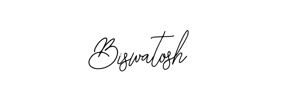 How to Draw Biswatosh signature style? Bearetta-2O07w is a latest design signature styles for name Biswatosh. Biswatosh signature style 12 images and pictures png
