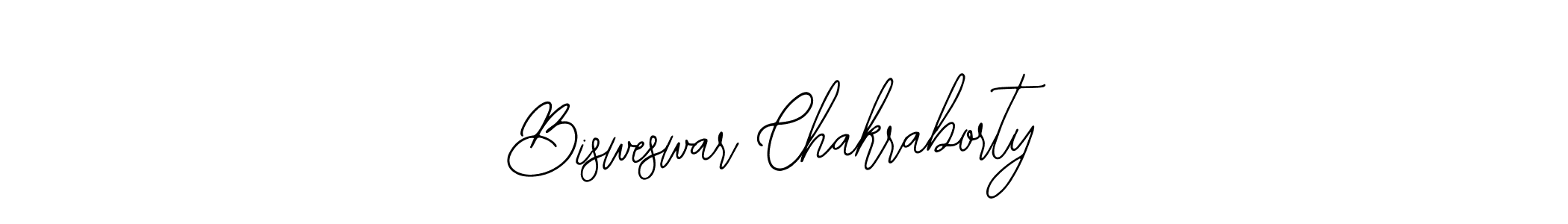 Create a beautiful signature design for name Bisweswar Chakraborty. With this signature (Bearetta-2O07w) fonts, you can make a handwritten signature for free. Bisweswar Chakraborty signature style 12 images and pictures png