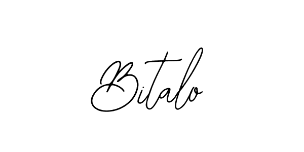 Bitalo stylish signature style. Best Handwritten Sign (Bearetta-2O07w) for my name. Handwritten Signature Collection Ideas for my name Bitalo. Bitalo signature style 12 images and pictures png