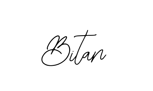You should practise on your own different ways (Bearetta-2O07w) to write your name (Bitan) in signature. don't let someone else do it for you. Bitan signature style 12 images and pictures png