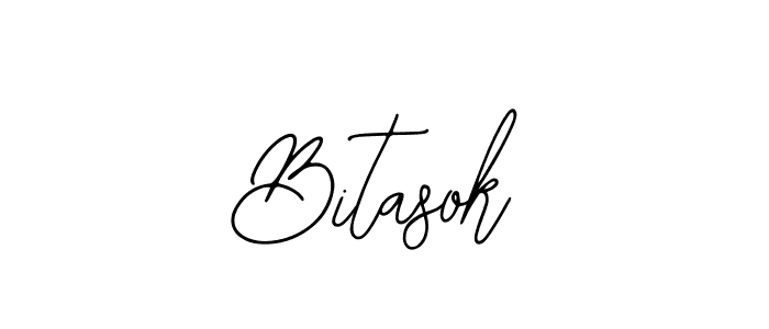 You should practise on your own different ways (Bearetta-2O07w) to write your name (Bitasok) in signature. don't let someone else do it for you. Bitasok signature style 12 images and pictures png