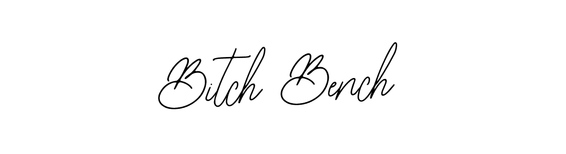 How to make Bitch Bench signature? Bearetta-2O07w is a professional autograph style. Create handwritten signature for Bitch Bench name. Bitch Bench signature style 12 images and pictures png