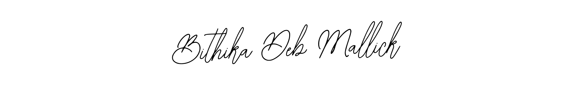 You can use this online signature creator to create a handwritten signature for the name Bithika Deb Mallick. This is the best online autograph maker. Bithika Deb Mallick signature style 12 images and pictures png
