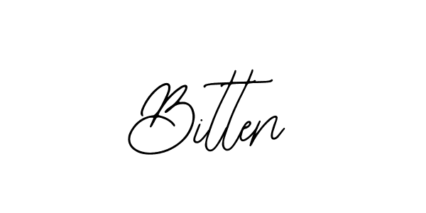 Create a beautiful signature design for name Bitten. With this signature (Bearetta-2O07w) fonts, you can make a handwritten signature for free. Bitten signature style 12 images and pictures png