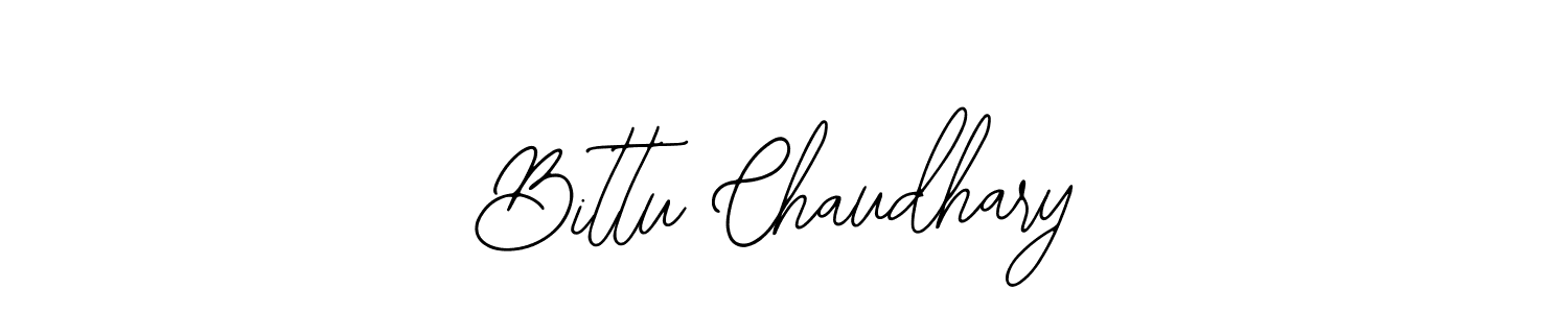 You should practise on your own different ways (Bearetta-2O07w) to write your name (Bittu Chaudhary) in signature. don't let someone else do it for you. Bittu Chaudhary signature style 12 images and pictures png