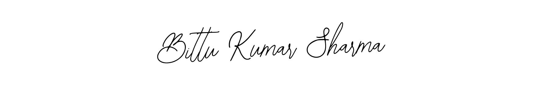 Also we have Bittu Kumar Sharma name is the best signature style. Create professional handwritten signature collection using Bearetta-2O07w autograph style. Bittu Kumar Sharma signature style 12 images and pictures png