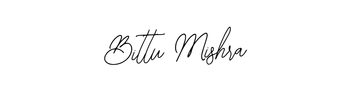 How to make Bittu Mishra name signature. Use Bearetta-2O07w style for creating short signs online. This is the latest handwritten sign. Bittu Mishra signature style 12 images and pictures png