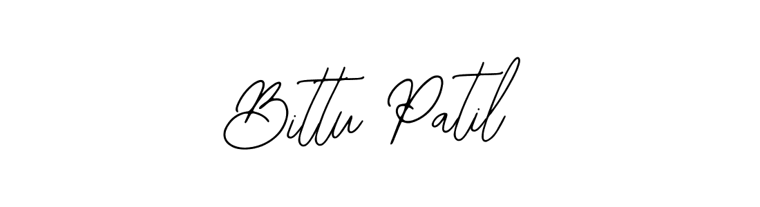 You should practise on your own different ways (Bearetta-2O07w) to write your name (Bittu Patil) in signature. don't let someone else do it for you. Bittu Patil signature style 12 images and pictures png