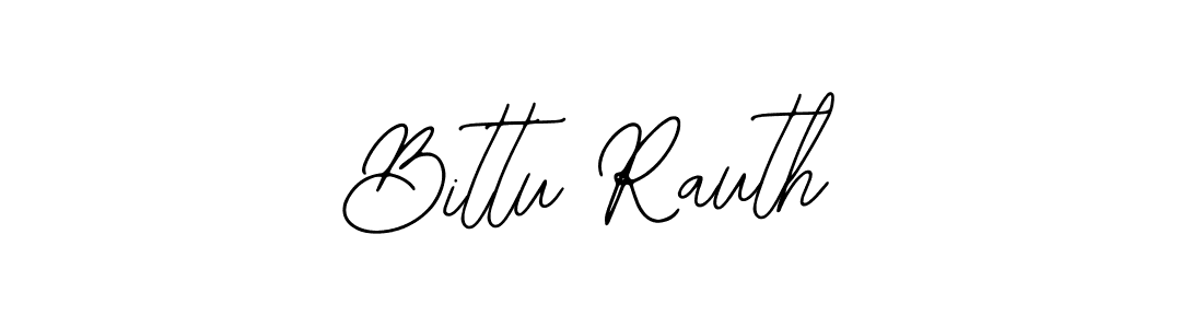 You should practise on your own different ways (Bearetta-2O07w) to write your name (Bittu Rauth) in signature. don't let someone else do it for you. Bittu Rauth signature style 12 images and pictures png