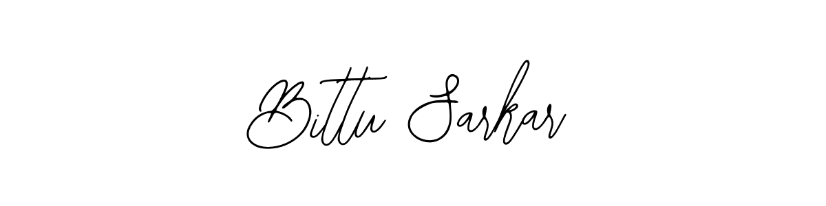 How to make Bittu Sarkar name signature. Use Bearetta-2O07w style for creating short signs online. This is the latest handwritten sign. Bittu Sarkar signature style 12 images and pictures png