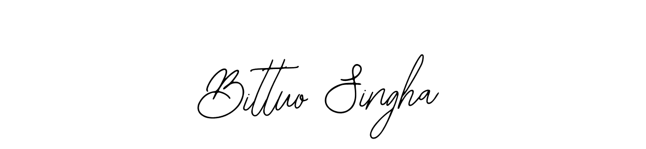 Also we have Bittuo Singha name is the best signature style. Create professional handwritten signature collection using Bearetta-2O07w autograph style. Bittuo Singha signature style 12 images and pictures png