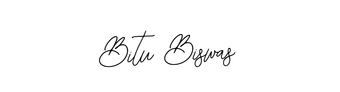 How to make Bitu Biswas name signature. Use Bearetta-2O07w style for creating short signs online. This is the latest handwritten sign. Bitu Biswas signature style 12 images and pictures png