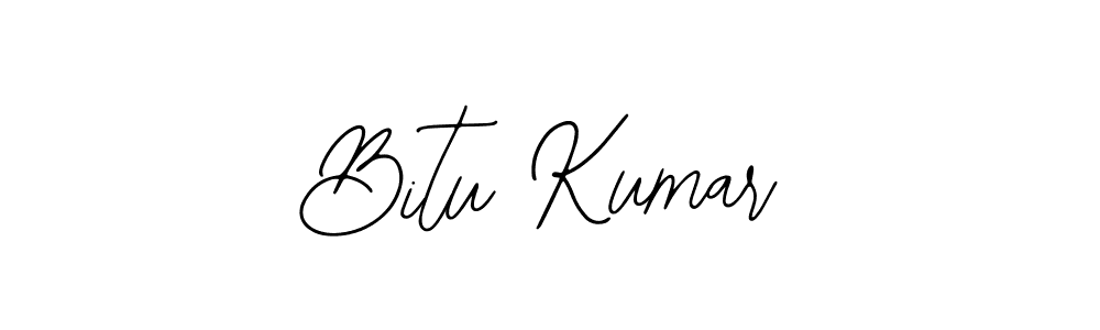 Make a beautiful signature design for name Bitu Kumar. With this signature (Bearetta-2O07w) style, you can create a handwritten signature for free. Bitu Kumar signature style 12 images and pictures png