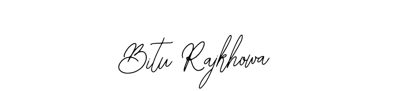 Also we have Bitu Rajkhowa name is the best signature style. Create professional handwritten signature collection using Bearetta-2O07w autograph style. Bitu Rajkhowa signature style 12 images and pictures png