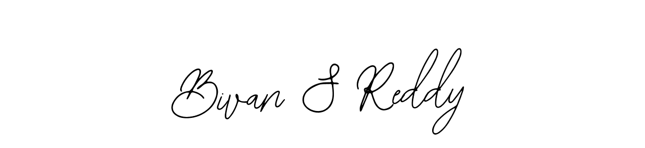 It looks lik you need a new signature style for name Bivan S Reddy. Design unique handwritten (Bearetta-2O07w) signature with our free signature maker in just a few clicks. Bivan S Reddy signature style 12 images and pictures png
