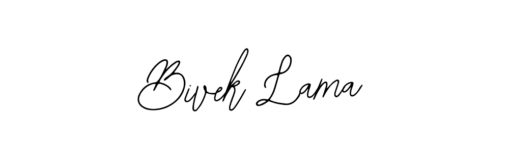 Make a beautiful signature design for name Bivek Lama. With this signature (Bearetta-2O07w) style, you can create a handwritten signature for free. Bivek Lama signature style 12 images and pictures png