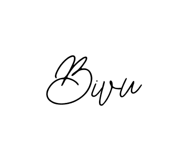 if you are searching for the best signature style for your name Bivu. so please give up your signature search. here we have designed multiple signature styles  using Bearetta-2O07w. Bivu signature style 12 images and pictures png