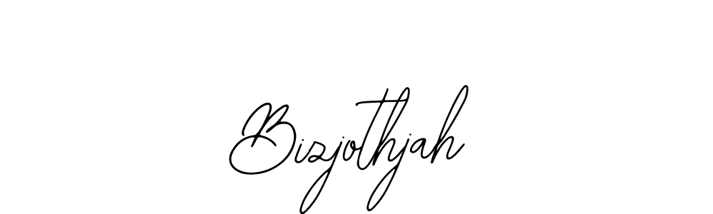 Make a beautiful signature design for name Bizjothjah. Use this online signature maker to create a handwritten signature for free. Bizjothjah signature style 12 images and pictures png