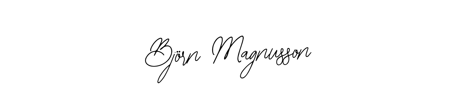 Make a beautiful signature design for name Björn Magnusson. Use this online signature maker to create a handwritten signature for free. Björn Magnusson signature style 12 images and pictures png