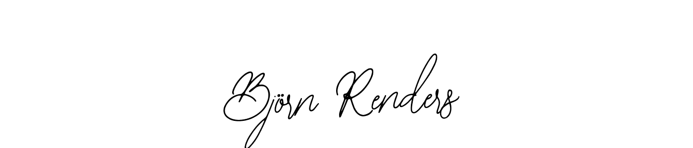 Björn Renders stylish signature style. Best Handwritten Sign (Bearetta-2O07w) for my name. Handwritten Signature Collection Ideas for my name Björn Renders. Björn Renders signature style 12 images and pictures png