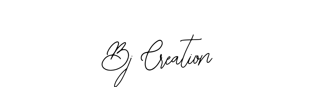Use a signature maker to create a handwritten signature online. With this signature software, you can design (Bearetta-2O07w) your own signature for name Bj Creation. Bj Creation signature style 12 images and pictures png