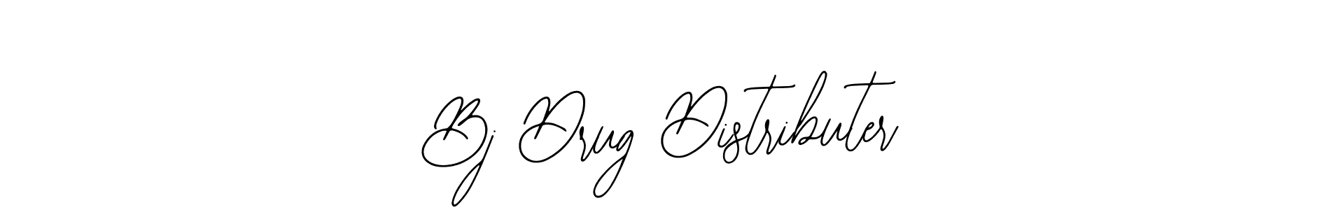 Make a beautiful signature design for name Bj Drug Distributer. With this signature (Bearetta-2O07w) style, you can create a handwritten signature for free. Bj Drug Distributer signature style 12 images and pictures png