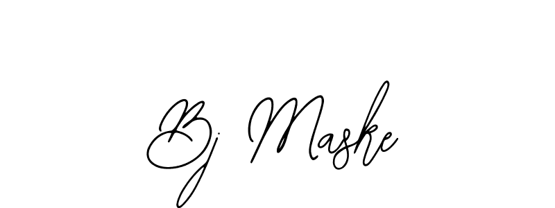 Design your own signature with our free online signature maker. With this signature software, you can create a handwritten (Bearetta-2O07w) signature for name Bj Maske. Bj Maske signature style 12 images and pictures png
