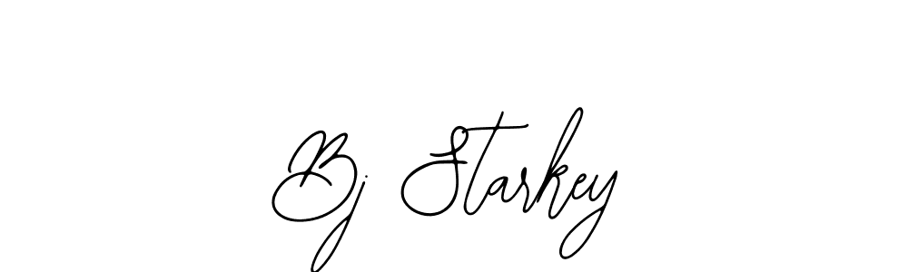 Also You can easily find your signature by using the search form. We will create Bj Starkey name handwritten signature images for you free of cost using Bearetta-2O07w sign style. Bj Starkey signature style 12 images and pictures png