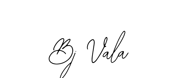 Design your own signature with our free online signature maker. With this signature software, you can create a handwritten (Bearetta-2O07w) signature for name Bj Vala. Bj Vala signature style 12 images and pictures png