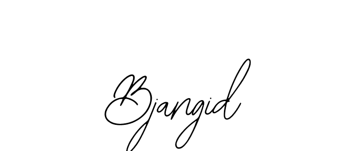 You can use this online signature creator to create a handwritten signature for the name Bjangid. This is the best online autograph maker. Bjangid signature style 12 images and pictures png