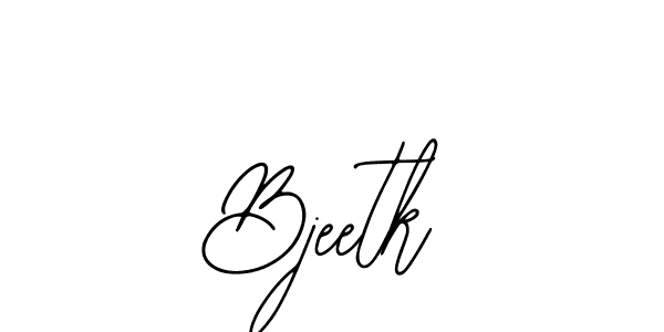 Make a beautiful signature design for name Bjeetk. Use this online signature maker to create a handwritten signature for free. Bjeetk signature style 12 images and pictures png