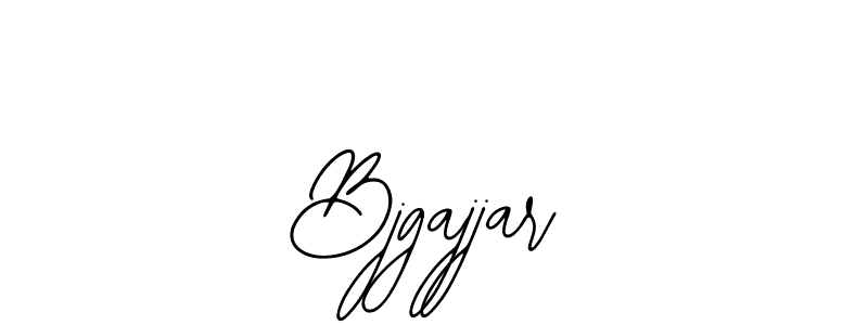 How to make Bjgajjar signature? Bearetta-2O07w is a professional autograph style. Create handwritten signature for Bjgajjar name. Bjgajjar signature style 12 images and pictures png