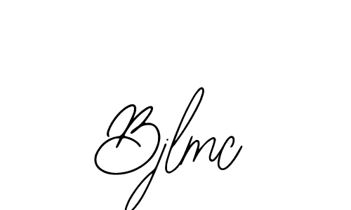 Design your own signature with our free online signature maker. With this signature software, you can create a handwritten (Bearetta-2O07w) signature for name Bjlmc. Bjlmc signature style 12 images and pictures png