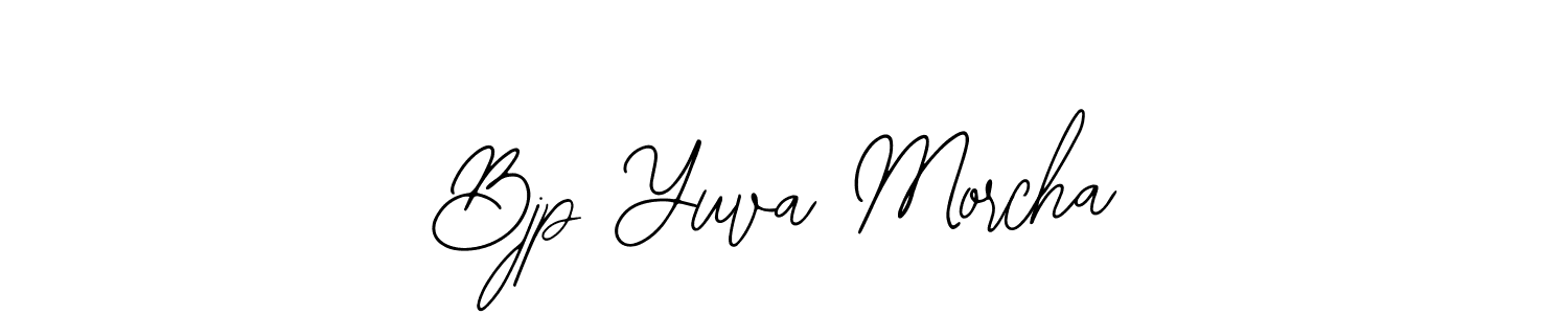 How to make Bjp Yuva Morcha signature? Bearetta-2O07w is a professional autograph style. Create handwritten signature for Bjp Yuva Morcha name. Bjp Yuva Morcha signature style 12 images and pictures png