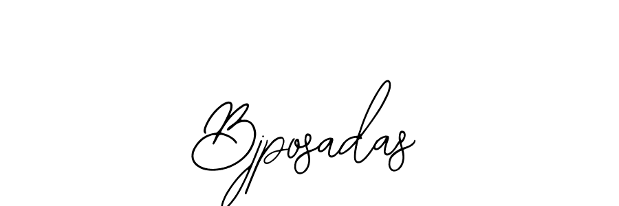 Create a beautiful signature design for name Bjposadas. With this signature (Bearetta-2O07w) fonts, you can make a handwritten signature for free. Bjposadas signature style 12 images and pictures png