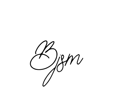 if you are searching for the best signature style for your name Bjsm. so please give up your signature search. here we have designed multiple signature styles  using Bearetta-2O07w. Bjsm signature style 12 images and pictures png