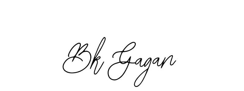 Also we have Bk Gagan name is the best signature style. Create professional handwritten signature collection using Bearetta-2O07w autograph style. Bk Gagan signature style 12 images and pictures png