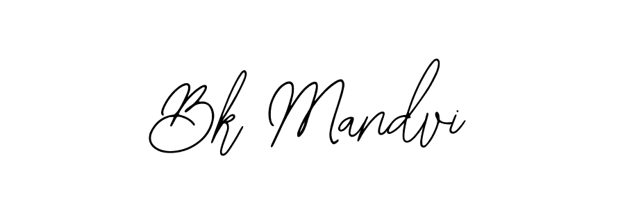 Make a beautiful signature design for name Bk Mandvi. Use this online signature maker to create a handwritten signature for free. Bk Mandvi signature style 12 images and pictures png