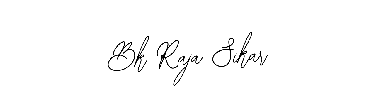 How to Draw Bk Raja Sikar signature style? Bearetta-2O07w is a latest design signature styles for name Bk Raja Sikar. Bk Raja Sikar signature style 12 images and pictures png