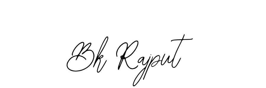 How to Draw Bk Rajput signature style? Bearetta-2O07w is a latest design signature styles for name Bk Rajput. Bk Rajput signature style 12 images and pictures png