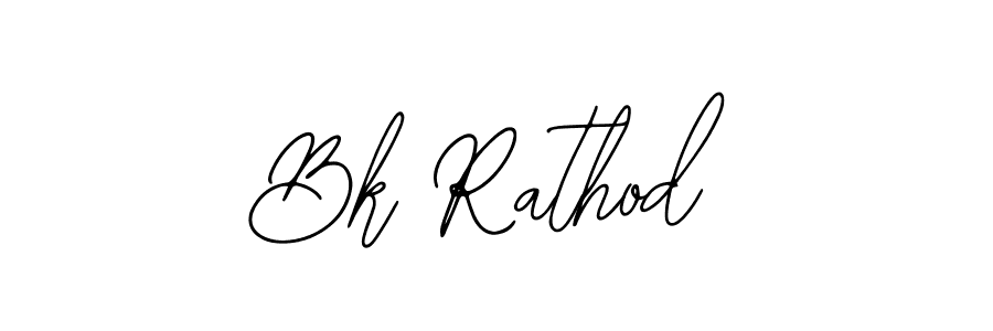 Make a beautiful signature design for name Bk Rathod. Use this online signature maker to create a handwritten signature for free. Bk Rathod signature style 12 images and pictures png