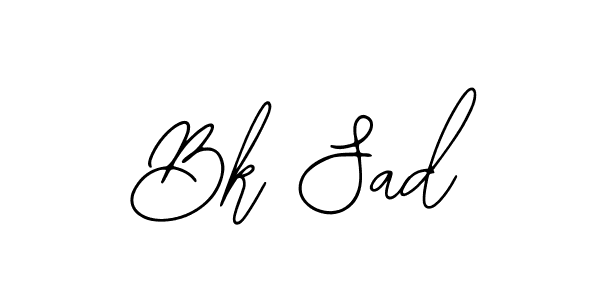 It looks lik you need a new signature style for name Bk Sad. Design unique handwritten (Bearetta-2O07w) signature with our free signature maker in just a few clicks. Bk Sad signature style 12 images and pictures png