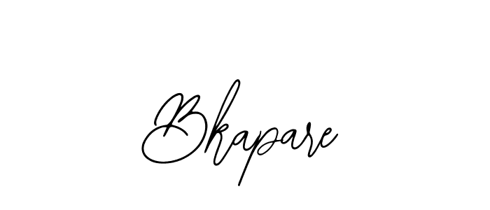 Make a beautiful signature design for name Bkapare. Use this online signature maker to create a handwritten signature for free. Bkapare signature style 12 images and pictures png