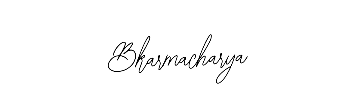 It looks lik you need a new signature style for name Bkarmacharya. Design unique handwritten (Bearetta-2O07w) signature with our free signature maker in just a few clicks. Bkarmacharya signature style 12 images and pictures png